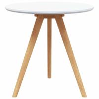 Salontafel Bruin 50 x 50 x 46 cm Massief walnotenhout - thumbnail