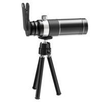 Universele 20X mobiele telefoon HD Telephoto telescoop lens met statief & clip - thumbnail