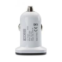 Xccess Car Charger Dual USB 2.1A White - thumbnail