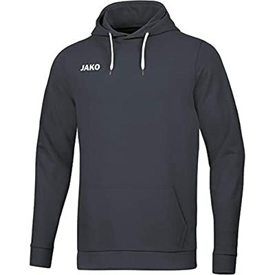 JAKO 6765 Sweater Met Kap Base - Antraciet - XXL
