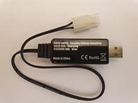 Etronix - USB lader 600mAh / 7.2V Tamiya connector (ET0226T) - thumbnail