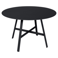 Fermob So&apos;o tuintafel Ø 117 cm Anthracite - thumbnail