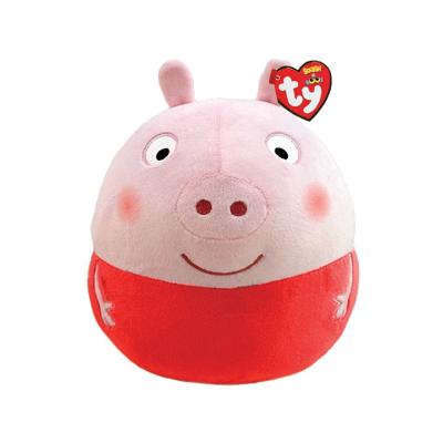 TY Squish A Boo Knuffelkussen Peppa Pig Peppa 20 cm TY Squish A Boo Knuffelkussen Peppa Pig Peppa 20 cm