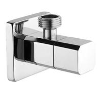 Hoekstopkraan BWS Quadro Met Rozet 1/2x3/8 mm Chroom - thumbnail