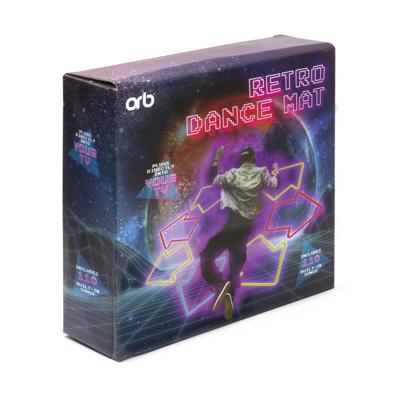 Thumbs Up Tv-dansmat, aansluiten en spelen, 9 retro spellen, 110 liedjes, 3 moeilijkheidsniveaus, entertainment voor kinderen en volwassenen, meisjes, jongens en volwassenen