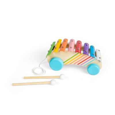 Bigjigs houten trekfiguur xylofoon