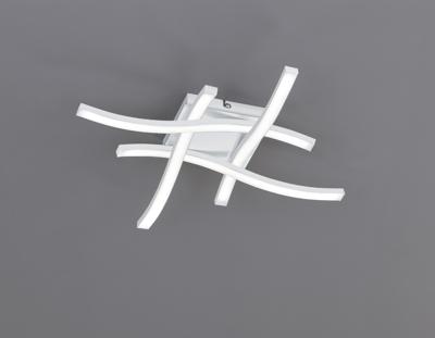 Trio Vierkante plafondlampRoute - R62474131