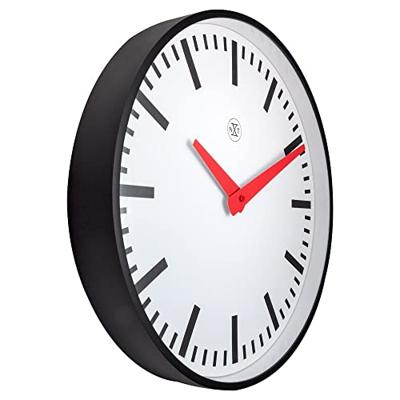 NeXtime NX-7359ST Stationsklok - 40cm - Stille Wandklok - Wit - NXt By - "Newcastle" NeXtime NX-7359ST Stationsklok - 40cm - Stille Wandklok - Wit - NXt By - "Newcastle"