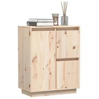 Dressoir 60x34x75 cm massief grenenhout - thumbnail