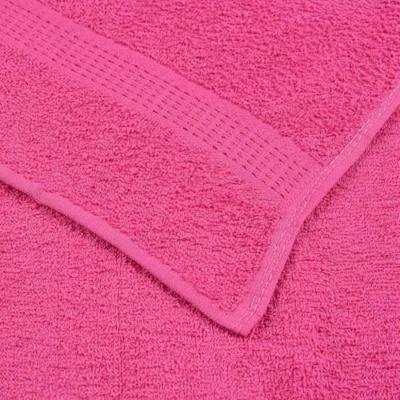 Gastendoekjes 4 st 30x50 cm 360 g/m 100% katoen roze