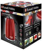 Waterkoker Russell Hobbs 20412-70 2400W Rood Roestvrij staal 2400 W 1,7 L (1,7 L) - thumbnail