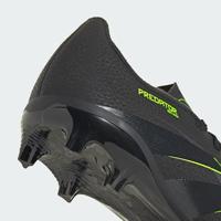 adidas Predator League Gras / Kunstgras Voetbalschoenen (MG) Kids Zwart Donkergrijs Neongeel - thumbnail