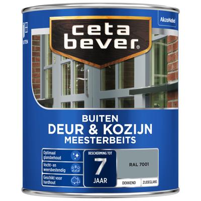 Cetabever Meesterbeits Deur en Kozijn Dekkend Zijdeglans - RAL 7001