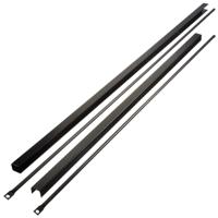 dormakaba vergrendelingsstangenset - PHX 04 - deurhoogte tot 2270 mm - zwart - thumbnail