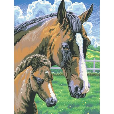 Schilderen op Nummer Paard