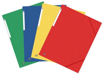 Elastomap oxford top file a3 3 kleppen 390gr ass | 10 stuks Elastomap oxford top file a3 3 kleppen 390gr ass | 10 stuks