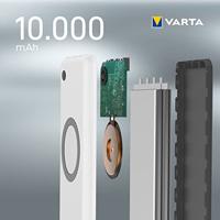 Varta Wireless Power Bank 10000 laadkabel USB-C 18W 57913101111 - thumbnail