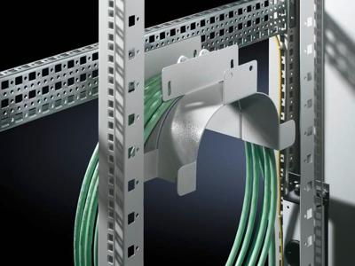 Rittal DK 7220.500 Kabeldrager Plaatstaal Grijs-wit (RAL 7035) (l x b x h) 75 x 280 x 151 mm 1 stuk(s)