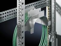 Rittal DK 7220.500 Kabeldrager Plaatstaal Grijs-wit (RAL 7035) (l x b x h) 75 x 280 x 151 mm 1 stuk(s) - thumbnail