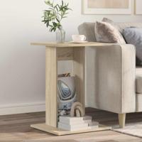 Bijzettafel Sonoma Eiken 45 x 40 x 62,5 cm Bewerkt hout - thumbnail