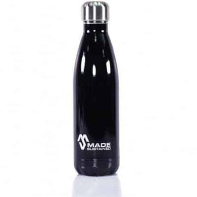 Made Sustained RVS waterfles - 500 ml - Black Tie