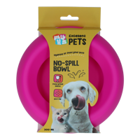 Excellent Pets No-Spill Bowl 300ml Roze S - thumbnail