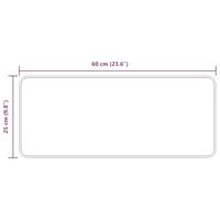 VidaXL Antislip trapmatten latex achterkant 15 pcs geel 60 x 25 cm pp - thumbnail