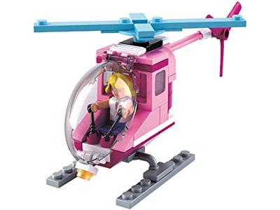 Sluban Helicopter (Girl's Dream) bouwstenen set Sluban Helicopter (Girl's Dream) bouwstenen set