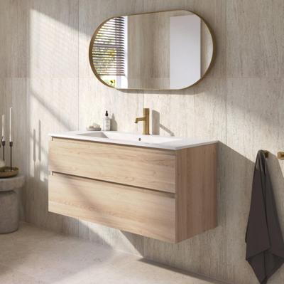 Ben Tendenza badmeubel incl. keramische wastafel 100x46x62cm urban oak