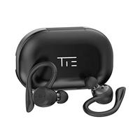 Tie Studio TBE1018 In Ear oordopjes Bluetooth Zwart Waterbestendig, Oorbeugel Sport - thumbnail