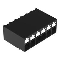 WAGO 2086-1206/300-000 Printklem 1.50 mm² Aantal polen 6 Zwart 1 stuk(s) - thumbnail