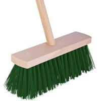 Talen Tools Bezem Nylon - 28 cm - Groen - Inclusief Steel - thumbnail