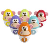 Bowlingspel Monkey Strike Chicco (7 pcs) - thumbnail
