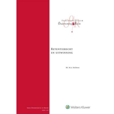 Retentierecht en uitwinning - Hardcover (9789013153439)