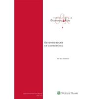 Retentierecht en uitwinning - Hardcover (9789013153439) - thumbnail