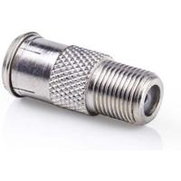 Nedis CSGP41956ME Satelliet- En Antenne-adapter F-quick Male - F Female 10 Stuks Metaal - thumbnail