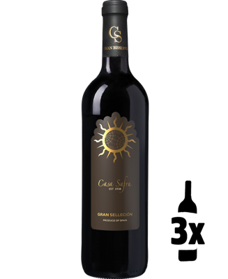 3 flessen Casa Safra Gran Selección Probeerpakket 3 flessen Casa Safra Gran Selección Probeerpakket
