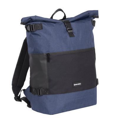 New Rebels ® Solar - Rolltop - Rugzak - Shadow Blue - 20L - Backpack - Waterafstotend - Rugtas New Rebels ® Solar - Rolltop - Rugzak - Shadow Blue - 20L - Backpack - Waterafstotend - Rugtas