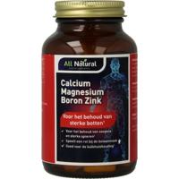 All Natural Calcium Magnesium Boron Zink Tabletten - thumbnail
