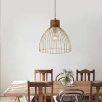 Just Light HanglampAlami bruin messing - 11489-60 - thumbnail
