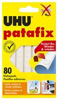 UHU patafix kleefpads Wit Inhoud: 80 stuk(s) - thumbnail