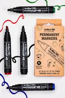 Permanent marker artline 190 eco schuin 2-5mm ass - thumbnail