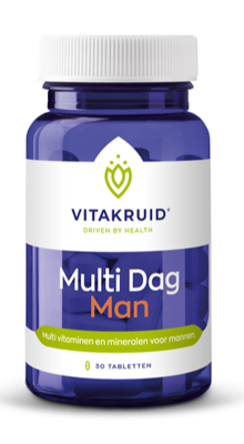 Vitakruid Multi Dag Man 100% Vegan 30