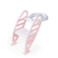 Dolu roze toilettrainer met trapje 7250 - thumbnail