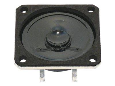 Visaton K 50 SQ - 8 Ohm 2 inch 5 cm Mini-luidspreker 2 W 8 Ω Zwart Kunststof membraan Visaton K 50 SQ - 8 Ohm 2 inch 5 cm Mini-luidspreker 2 W 8 Ω Zwart Kunststof membraan