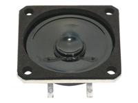 Visaton K 50 SQ - 8 Ohm 2 inch 5 cm Mini-luidspreker 2 W 8 Ω Zwart Kunststof membraan - thumbnail