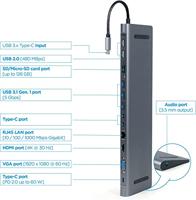 USB-C multi adapter 9-in-1 - thumbnail