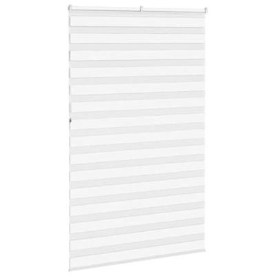 Zebra rolgordijn 150x230 cm stofbreedte 145,9cm polyester wit