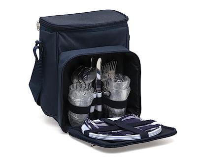 Koeltas 25 x 33 cm Blauw polyestyreen