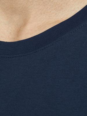 JACK & JONES ESSENTIALS T-shirt Jjecorp met logo donkerblauw JACK & JONES ESSENTIALS T-shirt Jjecorp met logo donkerblauw